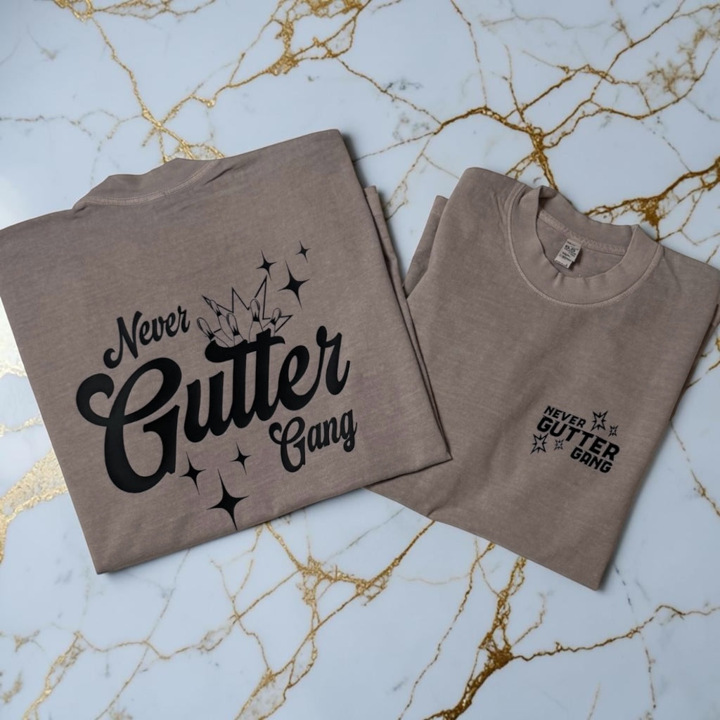 Never Gutter Gang Signature Tee