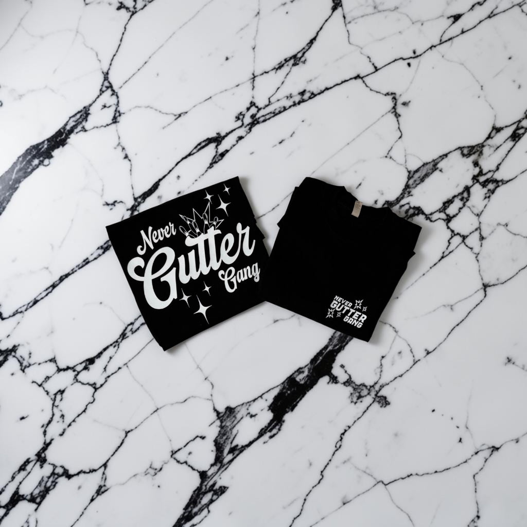 Never Gutter Gang Signature Tee