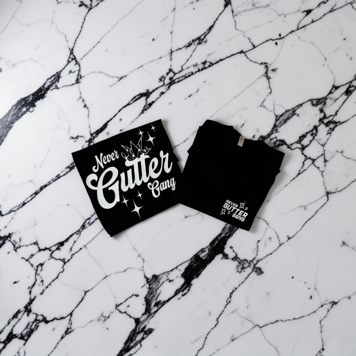 Never Gutter Gang Signature Tee