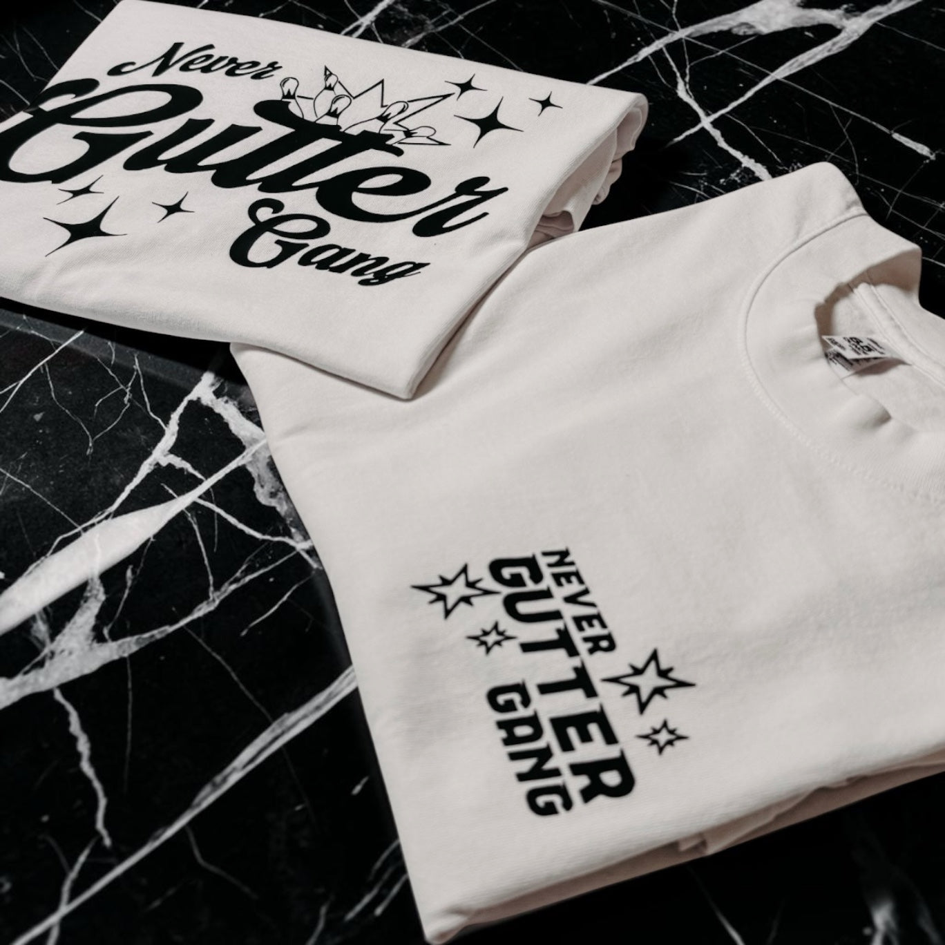 Never Gutter Gang Signature Tee